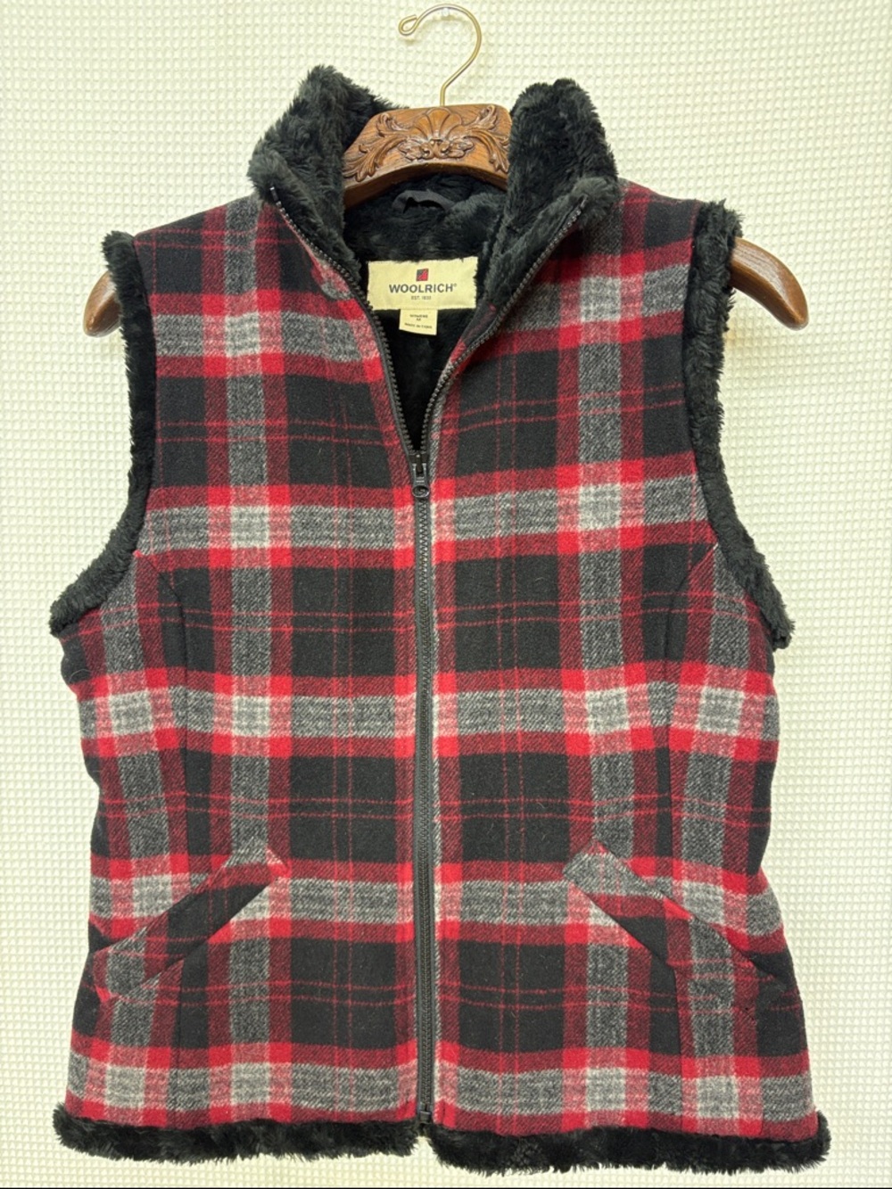 Woolrich women’s wool vest